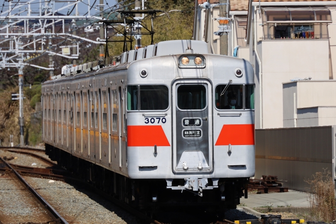 鉄道フォト・写真：山陽電車 山陽電気鉄道3000系電車 3070 霞ヶ丘駅 (兵庫県) 鉄道フォト・写真 by norikadさん - 撮影日 2020/03/12 10:18