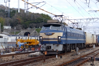 JR貨物 国鉄EF66形電気機関車 EF66-27 鉄道フォト・写真 by norikadさん 東岡山駅：2018年12月15日14時ごろ
