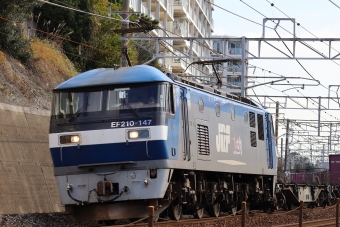 JR貨物 EF210形 EF210-147 鉄道フォト・写真 by norikadさん 舞子駅：2021年12月14日10時ごろ