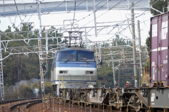 JR貨物 国鉄EF66形電気機関車 EF66-121 鉄道フォト・写真 by norikadさん 舞子駅：2019年01月08日12時ごろ