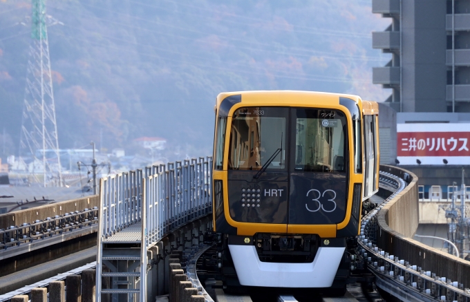 鉄道フォト・写真：広島高速交通7000系電車  7633 大町駅 (広島県|アストラムライン) 鉄道フォト・写真 by norikadさん - 撮影日 2021/12/20 13:12