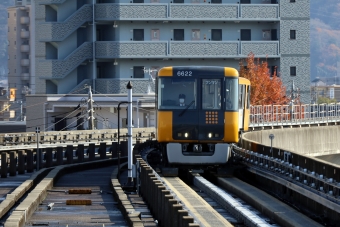 広島高速交通 アストラムライン6600形(Mc) 6622 鉄道フォト・写真 by norikadさん 大町駅 (広島県|アストラムライン)：2021年12月20日13時ごろ