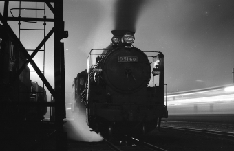 国鉄D51形蒸気機関車 D51-60 鉄道フォト・写真 by norikadさん 旭川駅：1971年09月08日00時ごろ