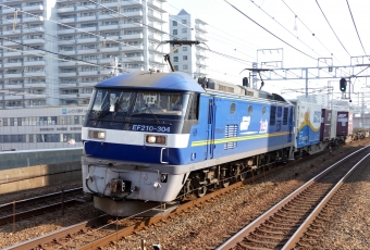 JR貨物 EF210形 EF210-304 鉄道フォト・写真 by norikadさん 垂水駅：2016年12月19日10時ごろ