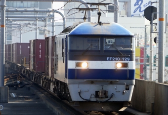 JR貨物 EF210形 EF210-129 鉄道フォト・写真 by norikadさん 加古川駅：2016年12月19日12時ごろ