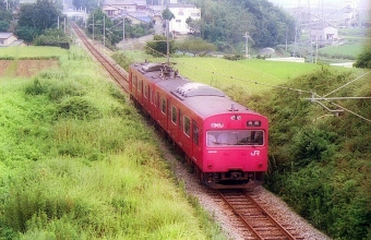 JR西日本 国鉄103系電車 鉄道フォト・写真 by norikadさん 溝口駅：1999年08月21日00時ごろ