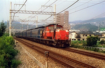 JR西日本 国鉄DD51形ディーゼル機関車 鉄道フォト・写真 by norikadさん 生瀬駅：1999年10月02日00時ごろ