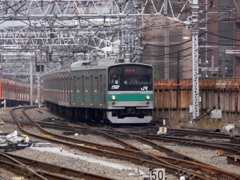 JR東日本 国鉄205系電車 鉄道フォト・写真 by norikadさん 新宿駅 (JR)：2007年02月10日12時ごろ