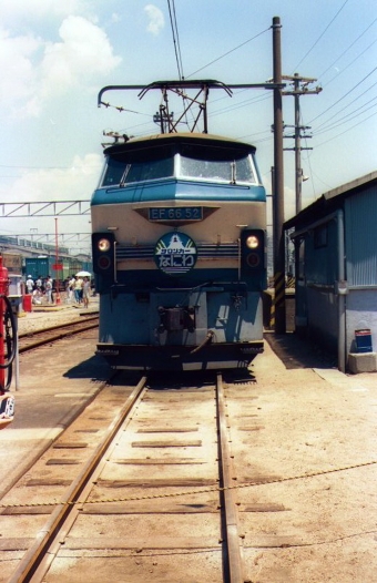 JR貨物 国鉄EF66形電気機関車 EF66-52 鉄道フォト・写真 by norikadさん ：1987年07月26日00時ごろ