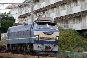JR貨物 国鉄EF66形電気機関車 EF66-27 鉄道フォト・写真 by norikadさん 舞子駅：2018年11月01日16時ごろ