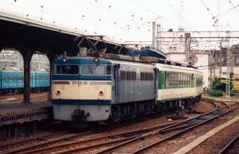 JR西日本 国鉄EF65形電気機関車 EF65-111 鉄道フォト・写真 by norikadさん 大阪駅：1987年07月26日00時ごろ