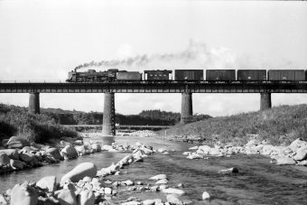 国鉄C57形蒸気機関車 鉄道フォト・写真 by norikadさん 青井岳駅：1987年08月14日00時ごろ