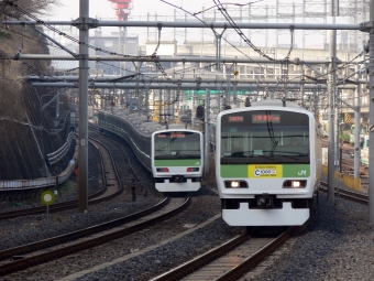 JR東日本E231系電車 鉄道フォト・写真 by norikadさん 西日暮里駅 (JR)：2007年02月10日14時ごろ