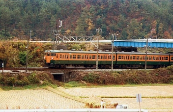 国鉄115系電車 鉄道フォト・写真 by norikadさん 和気駅：1986年11月09日00時ごろ