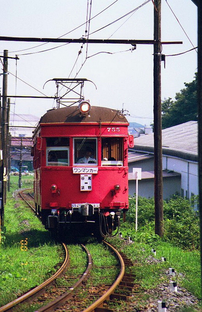 名古屋鉄道 名鉄モ700形・750形電車 755 鉄道フォト・写真 by norikadさん ：2000年07月01日00時ごろ