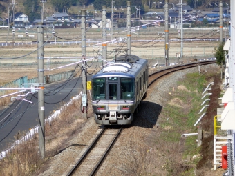 JR西日本223系電車 鉄道フォト・写真 by norikadさん 黒井駅 (兵庫県)：2011年02月26日14時ごろ