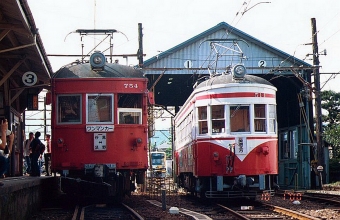 名古屋鉄道 754 鉄道フォト・写真 by norikadさん 黒野駅：2000年10月01日00時ごろ