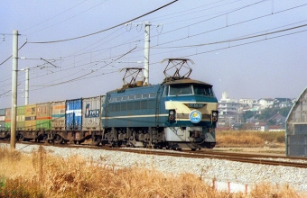 国鉄EF66形電気機関車 鉄道フォト・写真 by norikadさん 西明石駅：1987年02月21日00時ごろ