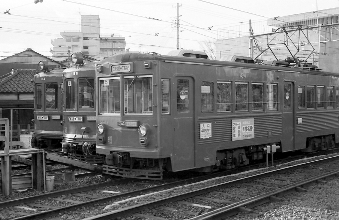 東急電鉄 154 鉄道フォト・写真 by norikadさん 上町駅：1975年01月19日00時ごろ