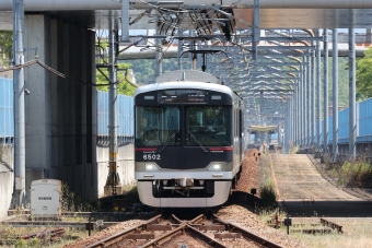 神戸電鉄6500形(Mc2) 6502 鉄道フォト・写真 by norikadさん ウッディタウン中央駅：2022年05月23日13時ごろ