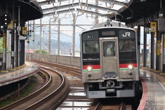 JR四国7200形(Mc) 7211 鉄道フォト・写真 by norikadさん 丸亀駅：2022年06月14日12時ごろ