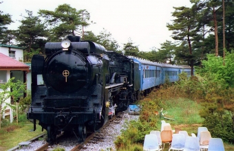 多賀SLパーク 国鉄D51形蒸気機関車 D51-1149 鉄道フォト・写真 by norikadさん ：1987年05月03日00時ごろ