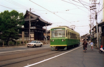 京福モボ501形 鉄道フォト・写真