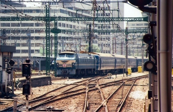 JR東日本 国鉄EF66形電気機関車 さくら(特急) 鉄道フォト・写真 by norikadさん 東京駅 (JR)：1987年07月24日00時ごろ