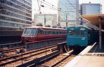 JR東日本 国鉄14系客車 サロンエクスプレス東京 鉄道フォト・写真 by norikadさん 有楽町駅 (JR)：1987年07月24日00時ごろ