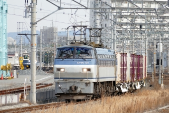JR貨物 国鉄EF66形電気機関車 EF66-131 鉄道フォト・写真 by norikadさん 岸辺駅：2018年01月31日10時ごろ