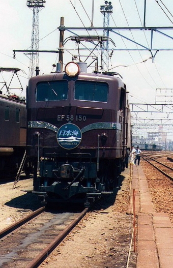 JR西日本 国鉄EF58形電気機関車 EF58-150 鉄道フォト・写真 by norikadさん ：1987年07月26日00時ごろ