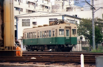 叡山電鉄 603 鉄道フォト・写真 by norikadさん 修学院駅：1987年09月13日00時ごろ