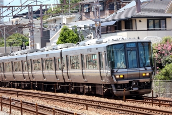 JR西日本223系電車 223－2058 鉄道フォト・写真 by norikadさん 大蔵谷駅：2022年07月28日12時ごろ