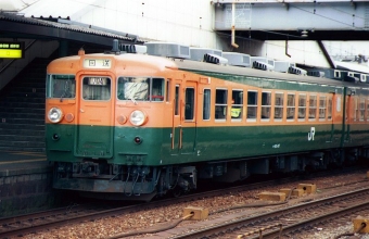 JR西日本 国鉄165系電車 鉄道フォト・写真 by norikadさん 姫路駅：1987年11月29日00時ごろ
