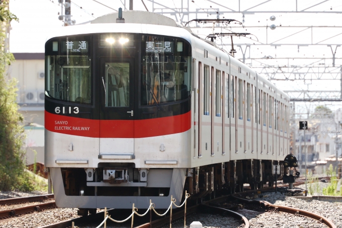 鉄道フォト・写真：山陽電車 山陽電気鉄道6000系電車 6113 霞ヶ丘駅 (兵庫県) 鉄道フォト・写真 by norikadさん - 撮影日 2022/08/11 09:44