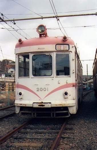 広島電鉄2000形電車 2001 鉄道フォト・写真 by norikadさん ：1987年12月29日00時ごろ