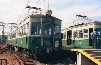 南海電鉄 1203 鉄道フォト・写真 by norikadさん 伊太祈曽駅：1988年01月31日00時ごろ
