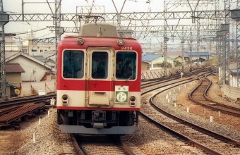 近畿日本鉄道 2436 鉄道フォト・写真 by norikadさん 大和八木駅：1988年02月07日00時ごろ