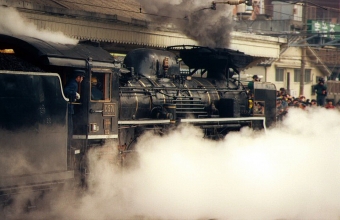 JR西日本 C57形 C57 1 鉄道フォト・写真 by norikadさん 米原駅 (JR)：1988年03月06日00時ごろ