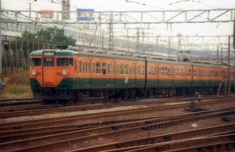 JR西日本 国鉄113系電車 鉄道フォト・写真 by norikadさん 姫路駅：1988年11月20日00時ごろ