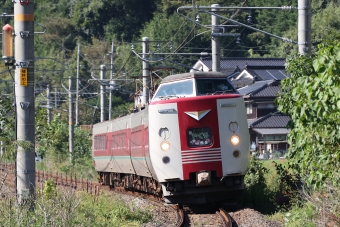 JR西日本 国鉄381系電車 鉄道フォト・写真 by norikadさん 美袋駅：2022年10月01日14時ごろ