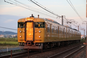 JR西日本 国鉄115系電車 鉄道フォト・写真 by norikadさん 中庄駅：2022年10月02日17時ごろ