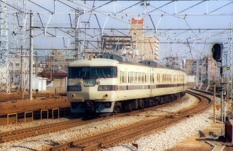 JR西日本 国鉄117系電車 鉄道フォト・写真 by norikadさん 鷹取駅：1989年01月07日00時ごろ
