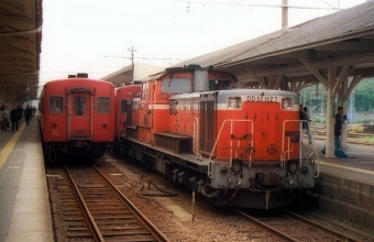 JR貨物 国鉄DD51形ディーゼル機関車 DD51-1127 鉄道フォト・写真 by norikadさん 姫路駅：1989年05月28日00時ごろ