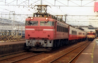 JR貨物 国鉄EF81形電気機関車 鉄道フォト・写真 by norikadさん 姫路駅：1989年05月28日00時ごろ