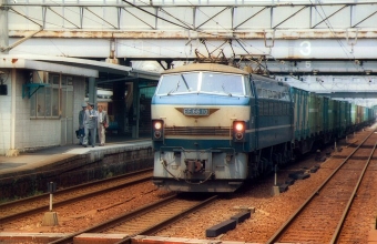 JR貨物 国鉄EF66形電気機関車 EF66-10 鉄道フォト・写真 by norikadさん 姫路駅：1989年05月28日00時ごろ