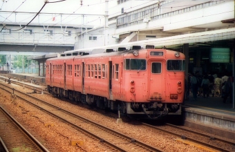 JR西日本 キハ40系気動車 キハ47形 鉄道フォト・写真 by norikadさん 姫路駅：1989年05月28日00時ごろ