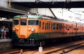 JR西日本 国鉄113系電車 鉄道フォト・写真 by norikadさん 姫路駅：1989年05月28日00時ごろ
