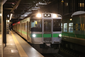 JR北海道721系電車 鉄道フォト・写真 by norikadさん 旭川駅：2022年11月02日17時ごろ