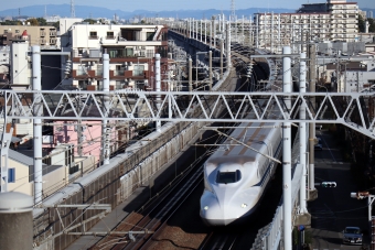 JR西日本 N700系新幹線電車 鉄道フォト・写真 by norikadさん 新神戸駅 (JR)：2022年11月06日15時ごろ